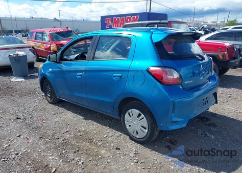 2024 Mitsubishi Mirage Es/Le z USA, uszkodzony, nr VIN ML32AUHJ9RH010151